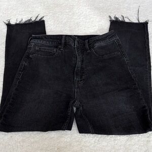 Vintage Slim Sky High Women's Black Jeans 28/6R